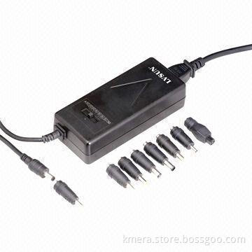 Manual Adjust Universal Laptop AC Adapter with 15-24V Output, 100-240V Input, Fast and Convenient